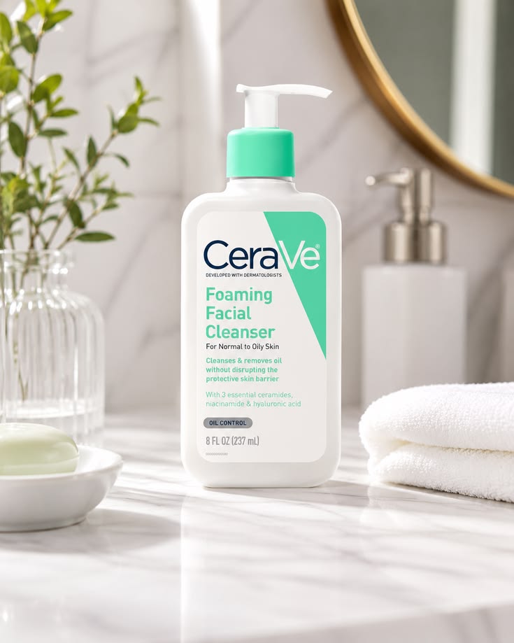 CeraVe Foaming Facial Cleanser