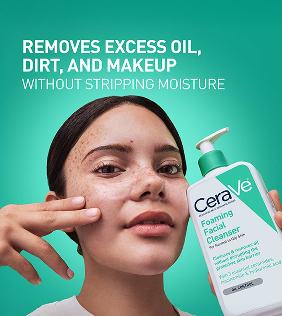 CeraVe Foaming Cleanser & Moisturizing Lotion