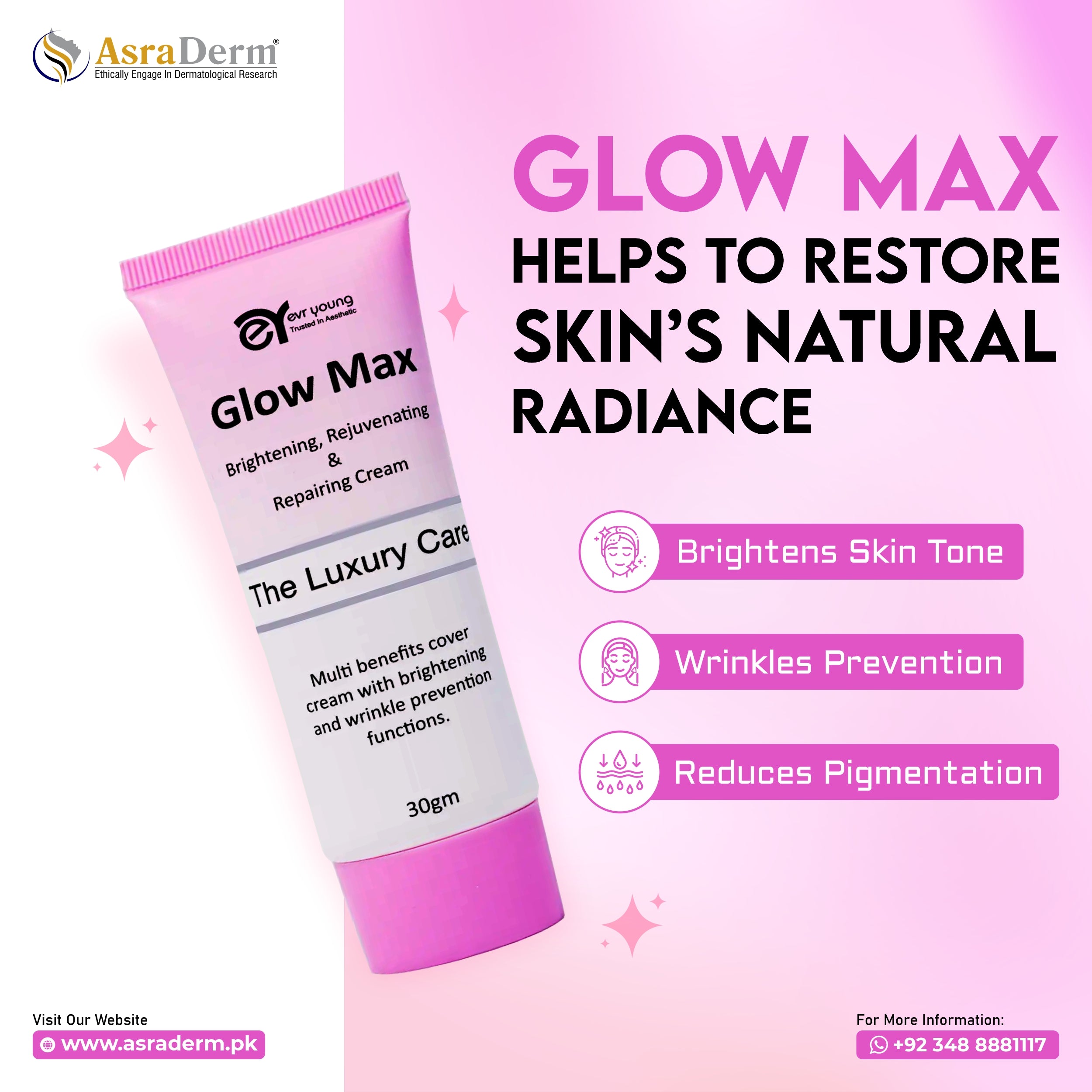 Glow Max Whitening Cream