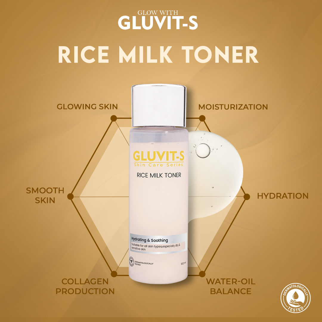 Gluvit S Rice Milk Toner