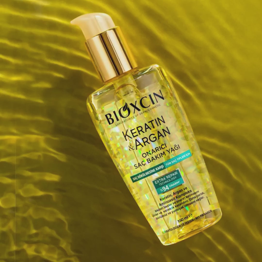 Bioxcin Keratin & Argan Repairing Hair Care Oil